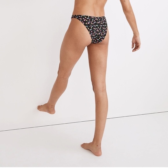 Madewell Solid & Striped Elsa Bikini Bottom Floral ND593 - Picture 4 of 10